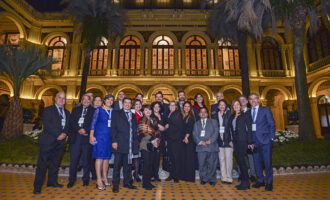 Foto grupal del IX Seminario Latinoamericano sobre gestión de tesorerías públicas. Buenos Aires, Argentina.